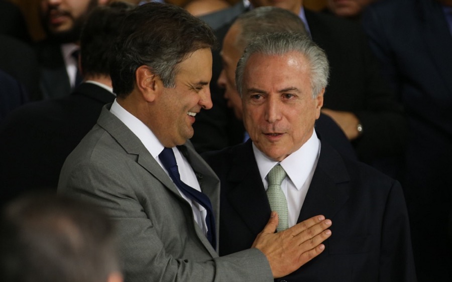 Temer e Aécio explodem a ponte e país para de novo