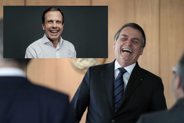 Bolsonaro elege Doria e Huck como novos inimigos