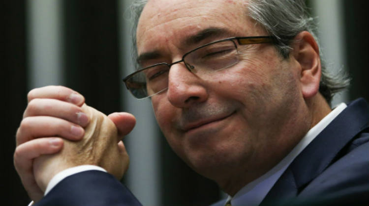 Nunca houve um presidente como Cunha, o que ri por último