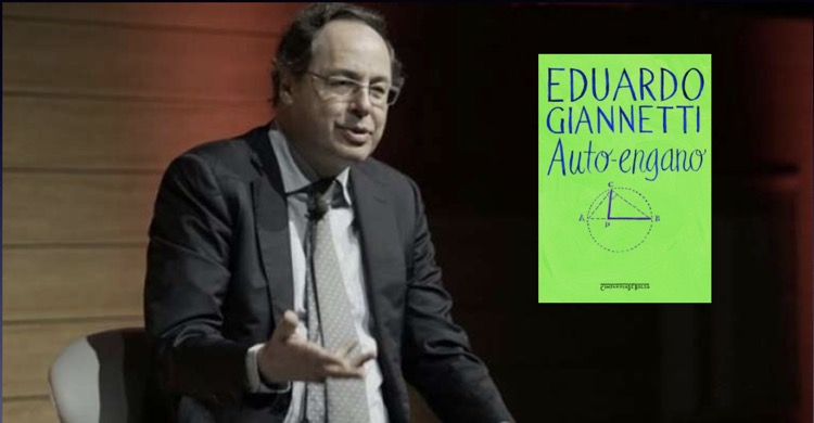 Filósofo e economista Eduardo Gianetti da Fonseca e capa do livro Auto-engano