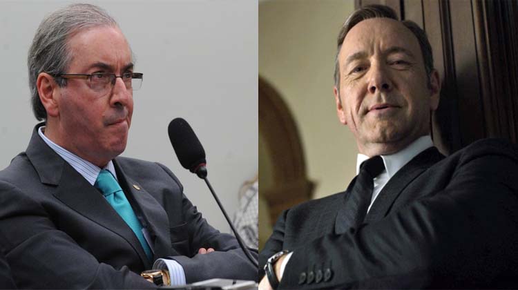 Fotos Antônio Cruz / Agência Brasil e Reprodução House of Cards