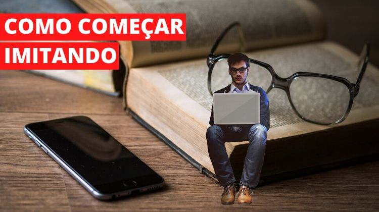 Como começar a escrever imitando