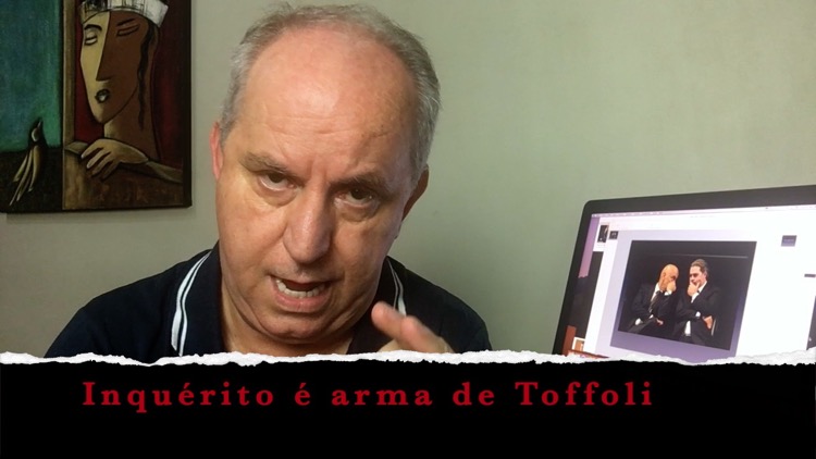 capa do vídeo do Youtube Inquérito é arma de Toffoli contra adversários