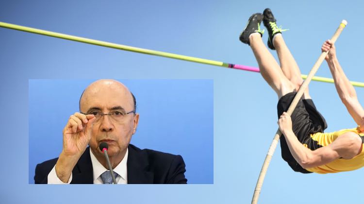 Melhor atleta do governo, Meirelles tem vara curta para saltos mais altos