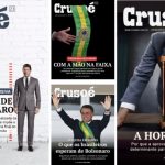 Capas da revista Crusoé de O Antagonista com Jair Bolsonaro
